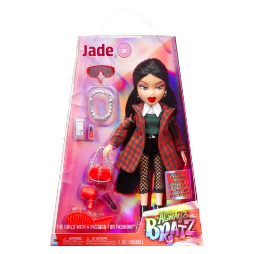 Bratz Alwayz Jade Fashion Doll with 14 Accessories and Poster