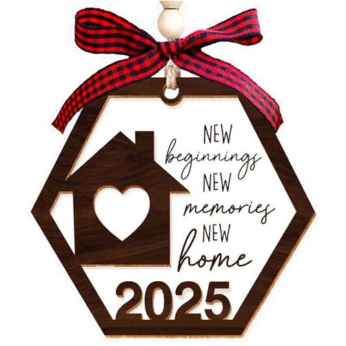 Ilifemate House Warming Gifts New Home 2025 - Housewarming Gifts for Women, Men, Couple, Homeowner, New Home Gift Ideas, First Home Christmas Ornament