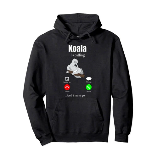 Koala Tshirt Für Kinder Damen Mädchen Koalabär Süß Koala gift bag, sleeping pyjamas, saying, cuddly toy Pullover Hoodie