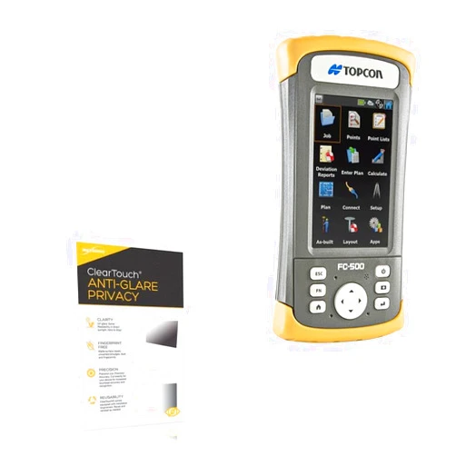 BoxWave Screen Protector Compatible With Topcon FC-500 - ClearTouch Anti-Glare Privacy (2-Pack), Privacy Screen Protector Flexible Film Anti-Glare