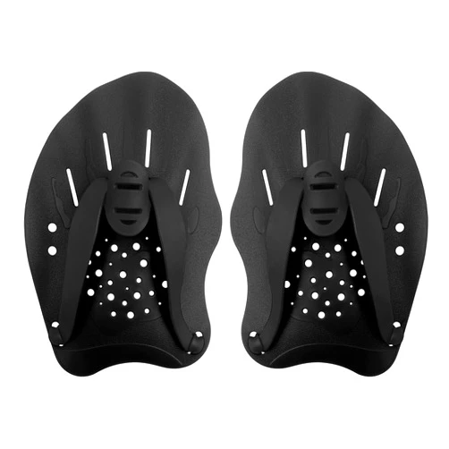 Grstltd Swimming Paddles for Hands, Swimming Training Hand Paddles with Adjustable Straps, Swim Paddles for Adult Children Unisex Professional Swimming Accessories - 1 Pair