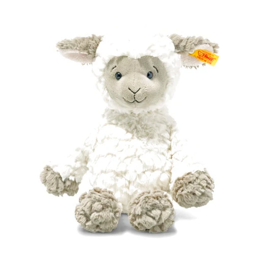 Steiff Lita Lamb Plush Stuffed Animal Toy Friend, White, 12