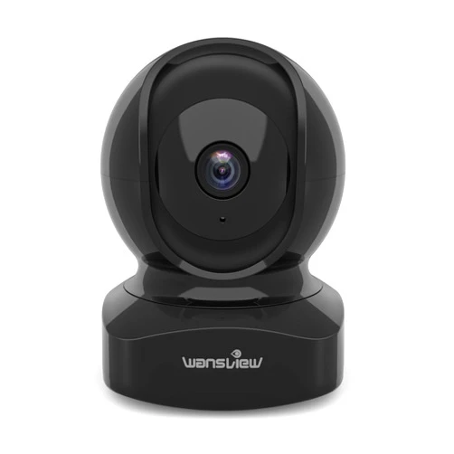 Wansview Security Camera, IP Camera 2K, WiFi Home Indoor Camera for Baby/Pet/Nanny, 2 Way Audio Night Vision, Works with Alexa, with TF Card Slot and Cloud