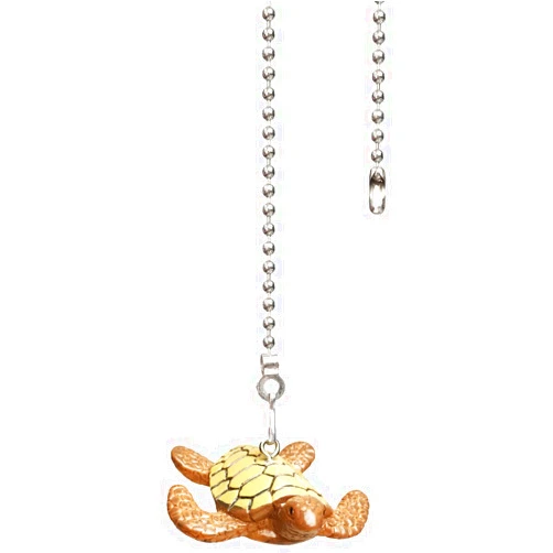 OMYZERO 12inches Ceiling Fan pull chain Lovely Romantic Turtle Pendant ceiling fan light covers pull chain extension