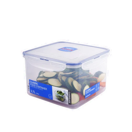 LocknLock LOCK & LOCK Square Food Container, Tall, 15.4-Cup, 125-Fluid Ounces