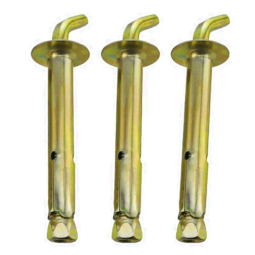 SKUZA Expansion Screw, Stainless Steel Expansion Bolts, Screws, Screws, Open Expansion Hook - Expansion Bolts Expansion Anchor Bolt, M10*100(120°) / 5 Pieces (Color : M10*120(120°)/3 Pieces)