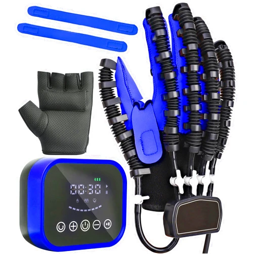 GXXZDN Rehabilitation Robot Gloves Upgrade Hemiplegia Hand Stroke Recovery Equipment with USB Chargeable and Strength Adjustment