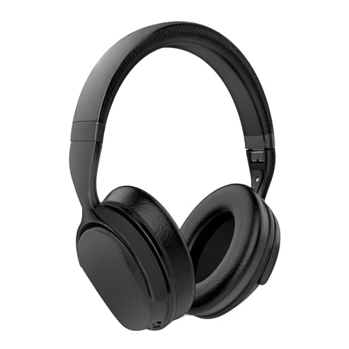 Wicked Audio HUM 1000 Wireless Bluetooth Headphones with Active Noise Cancelling, Black, 9 x 3 x 7 inches
