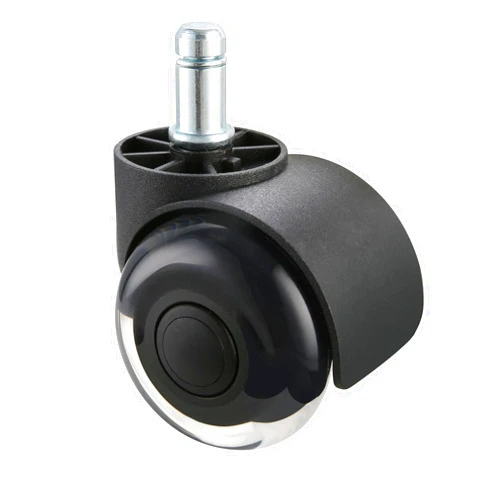 VEVOR Office Chair Wheels, Set of 5, 2 inch Caster Wheels Replacement for Hardwood Floors and Carpet, Heavy Duty Computer Gaming Desk Casters with Double Wheels, 2200 lbs Load Capacity, Universal Fit