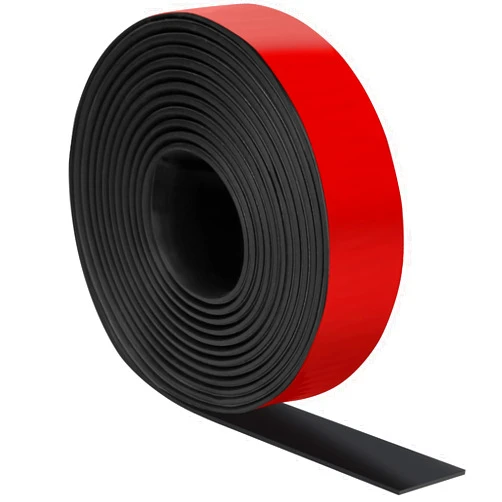 Heonay Self Adhesive Rubber Strips, Solid Neoprene Rubber Sheets Rolls Strips with Adhesive Backing, Self Stick Rubber Gasket Pads for DIY, Crafts, Seals, 1