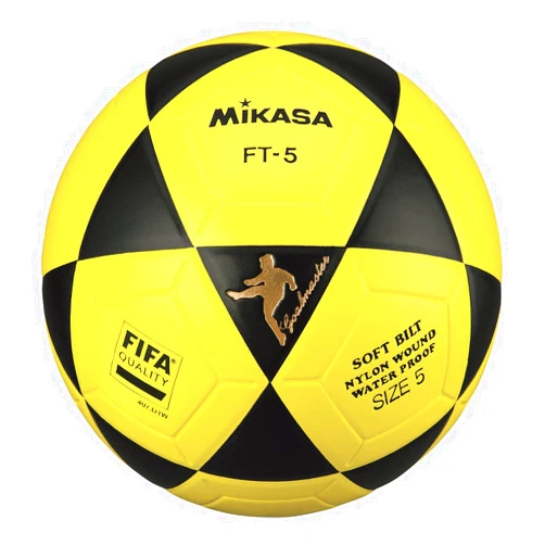 MIKASA Ballon Footvolley 5 ft-bky-Noir/Jaune - 5, 1300