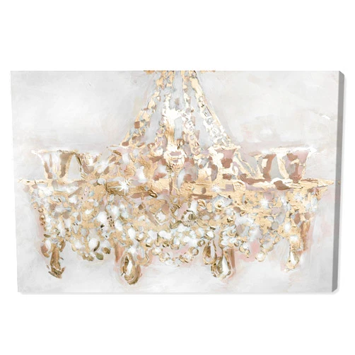 The Oliver Gal Artist Co. Fashion and Glam Wall Art Canvas Prints 'Candelabro'