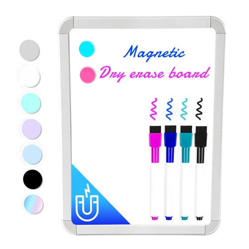 VUSIGN Small Dry Erase Whiteboard, 8.5 x 11 Inches White Board for Kids, Students, Fridge, Locker, Mini Dry Erase Board