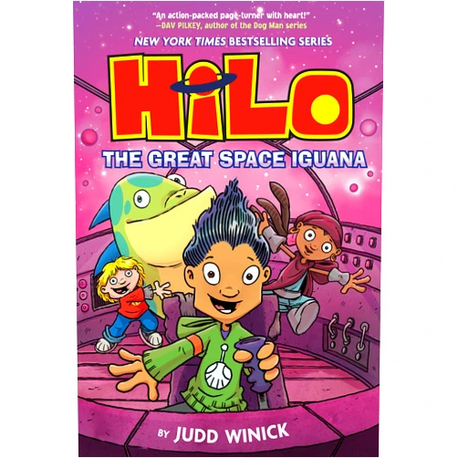 By Judd Winick (Author) Hilo Book 11: The Great Space Iguana: (A Graphic Novel)