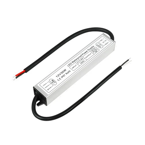 inShareplus DC IP67 30W 2.5A 12V Power Supply, AC 110-260V to DC 12 Volt Waterproof LED Power Supply, 30Watt Low Voltage Transformer for LED Outdoor Light Use