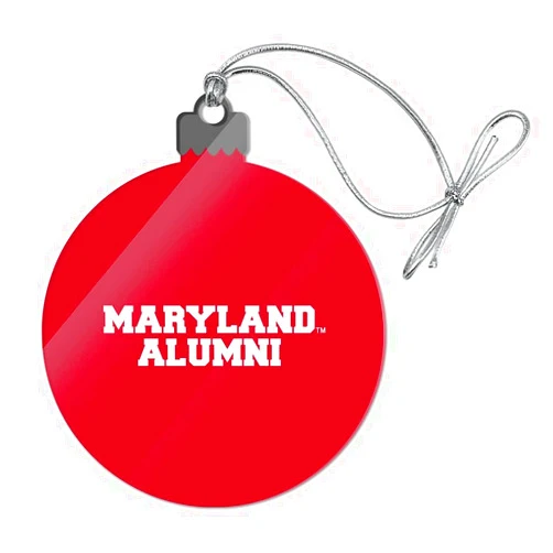 GRAPHICS & MORE University of Maryland Alumni Acrylic Christmas Tree Holiday Ornament