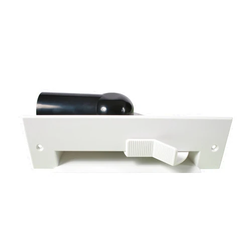 Cen-Tec Systems Central Vacuum Automatic Dustpan Sweep Inlet, White