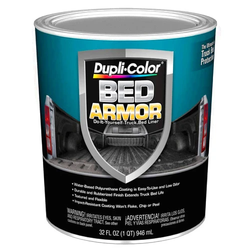 Dupli-Color BAQ2010 Bed Armor DIY Truck Bed Liner - Black - Quart