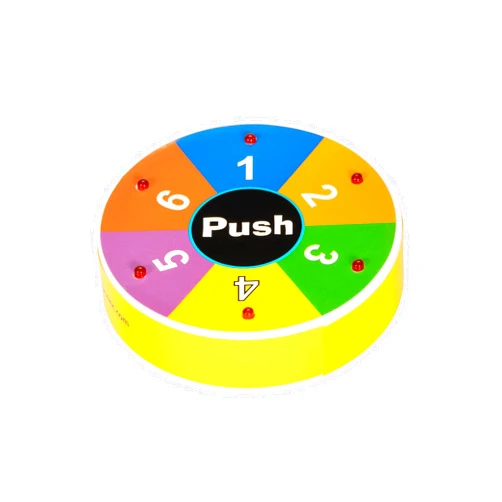 Super Duper Publications | Electronic Spinner (1-6) Game Counter with Sound and Light | Educational Learning Resource for Children