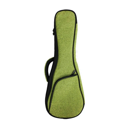 KIWAYA [KIWAYA] No.30-S/LG Soft Case for Soprano Ukulele (Durable and Lightweight, Leaf Green with Shoulder)