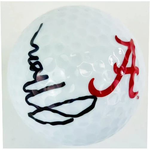 Generic JUSTIN THOMAS SIGNED ALABAMA CRIMSON TIDE GOLF BALL 2023 RYDER CUP AUTOGRAPH K1