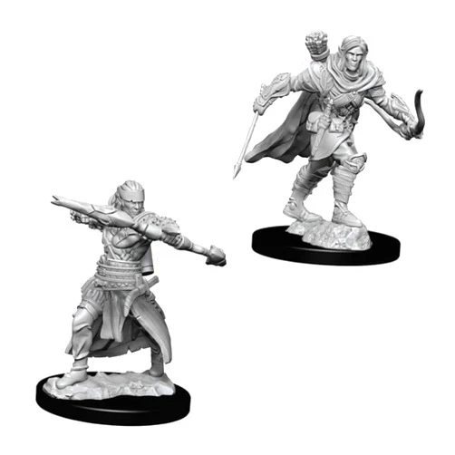 NECA Wizkids Pathfinder Battles Deep Cuts Half-Elf Male Ranger Wave 7 Miniatures