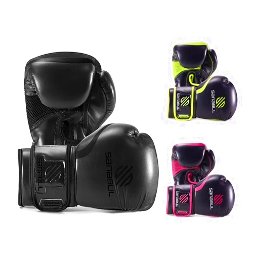 Sanabul Essential Gel Boxing Gloves | Pro-Tested Kickboxing Gloves for Men and Women | Ideal for Boxing, MMA, Muay Thai, and Heavy Bag Training