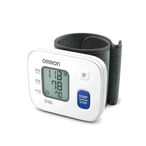 Omron 6161 Wrist Blood Pressure Monitor with 30 Memory, Intellisense