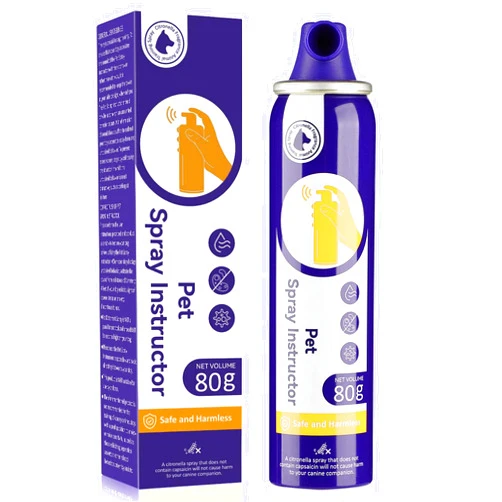 KDSZJDV Dog Corrector Spray, 80ml 1Pack Dog Trainer Spray to Dogs from Stopping Unwanted Behaviors Pet Trainer Spray, Barking, Jumping, Stealing Food, Safe, Humane & Effective