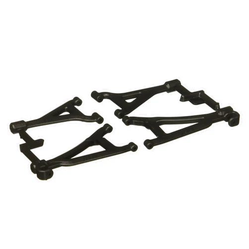 RPM 80692 Front Upper and Lower A-Arms for 1/16 E-Revo, Black