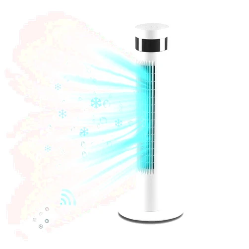 Antarctic Star Tower Fan Portable Electric Oscillating Fan Quiet Cooling Remote Control Standing Bladeless Floor Fans 3 Speeds Wind Modes Timer Bedroom Office (36 inch, White)