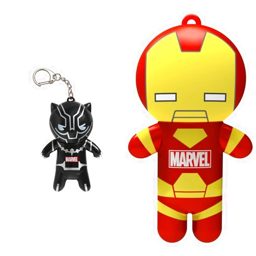 Lip Smacker Marvel, keychain, lip balm for kids - Black Panther & Iron Man
