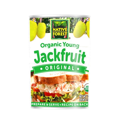 Native Forest Organic Young Jackfruit - Organic Canned Jackfruit, Jackfruit Canned, Jackfruit Organic, Vegan Meat Substitute - 14 Ounce (Pack of 1)