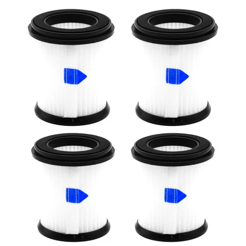 Ilovelife 4PCS HEPA Filter with Mesh Filter Replacement for INSE N5S N5T S6T S6P Pro S610/TMA T120 T121 T151 T150 T220 T210 T181 T180 T220 Cordless Vacuum Cleaner, White