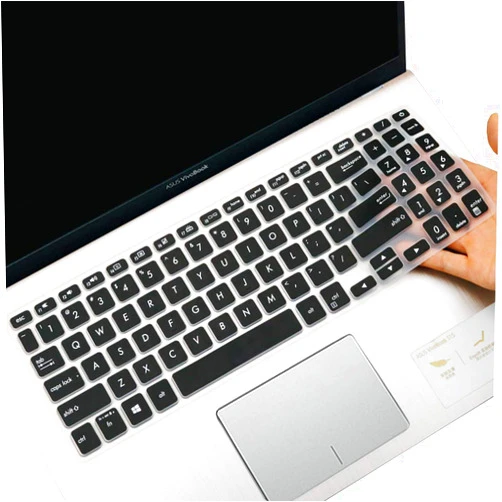 ImComor Keyboard Cover for ASUS VivoBook F512DA F512FA F512JA X512FA X512DA X515JA / ASUS VivoBook S512 S530UA S530FA Keyboard Cover Skin, ASUS VivoBook 15.6 inch Laptop Accessories, Black