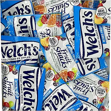 Snackivore Welch's Fruit Snacks 2LB Bulk Snacks Bag- 2LBS of Welch Fruit Snacks Bulk Mixed Fruit by Snackivore (Approx 40 Pouches).