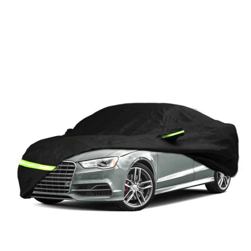 YIXIN Waterproof Car Cover for 2013-2024 Audi A3/S3 Car Cover Custom Fit 100% Waterproof Windproof Strap & Single Door Zipper Bands for Snow Rain Dust Hail Protection