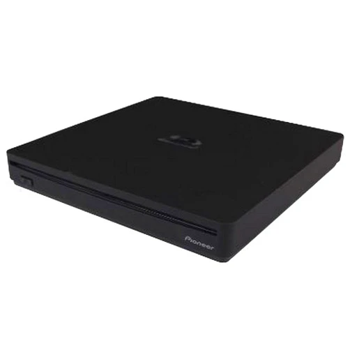 Pioneer Electronics BDR-XS07UHD 6x Slot Loading CD DVD BluRay Portable USB 3.1 BD/DVD/CD Burner Supports Blu-Ray, BDXL, and M-Disc Format, Black