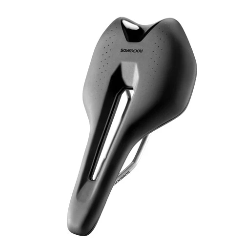 ROCKBROS Bike Seat, Comfortable Bike Seat Cushion for Men Women，Lightweight Adjustable Bicycle Seat with Ventilation & Shock-Absorbing, Waterproof Bike Saddle for Road/Indoor Bikes