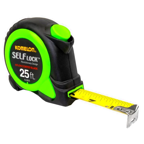 Komelon SL2825 Self Lock 25-Foot Power Tape