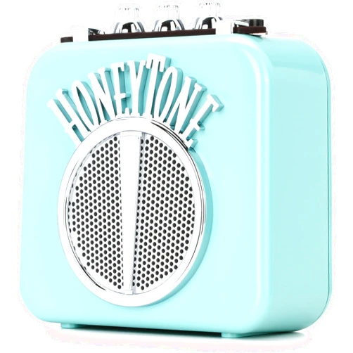 Danelectro Honeytone N-10 Guitar Mini Amp, Aqua