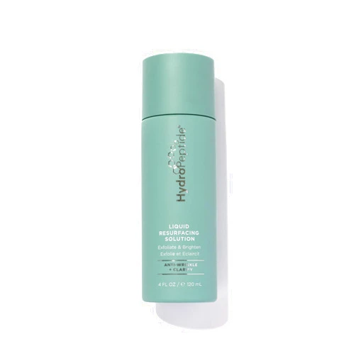 HydroPeptide Liquid Resurfacing Solution, Daily Leave-On Exfoliant with 2% salicylic acid, Exfoliate & Brighten, 4 Ounces