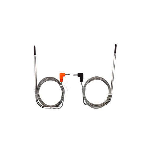 Riida Replacement BBQ Meat Thermometer Probe 2-Pack for Riida TM08 Thermopro TP20 TP04 TP06S TP-07 TP08 TP08S TP09 TP10 TP16 TP17 TP25