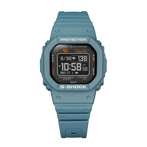 Casio Men's G-Shock Move DW-H5600 Series, Multisport (Run, Walking, Gym Workout), Heart Rate Watch, Solar Assisted Watch, Blue Tooth with Fitness and Sleep Tracking