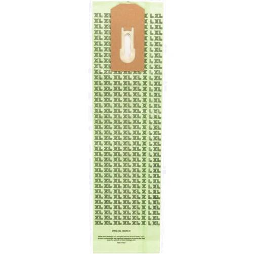 Oreck Commercial PK800025DW Vacuum Bags, Advance Filtration, Fits All U2000 Series Upright (Pack of 25),Green