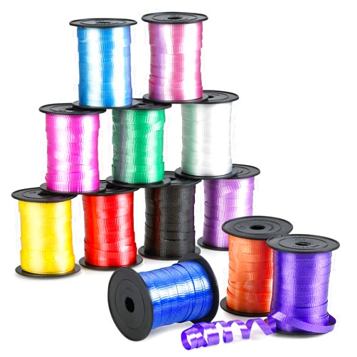 Kicko Curling Ribbon - 12 Pack of Ribbons for Crafts - Assorted Colors of Curling Ribbon for Gift Wrapping - Versatile Ribbon for Balloons, Hair, Arts, Decorations and More