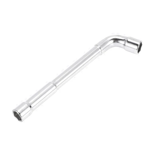 HEROFFIX 1 Pcs Socket Wrench Spanner Socket Remover 10.5x2.6cm Chrome Vanadium Steel Hexagon 7mm for Car Motorcycle Dirtbike l Shaped Wrench Sleeve