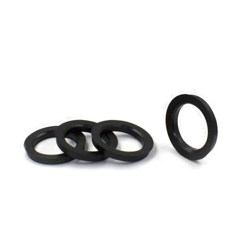 Wheel Accessories Parts Set of 4 Hub Centric Ring 78 mm OD to 66.9 mm Hub ID, Black Polycarbonate (Wheel Hub Ring, 4 Pack, 78 mm OD to 66.90 mm ID Wheel Centerbore, Black Polycarbonate)