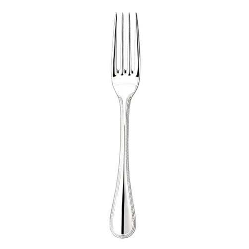 Christofle Perles 2 Stainless Steel Set of 6 Dinner Forks #2405003
