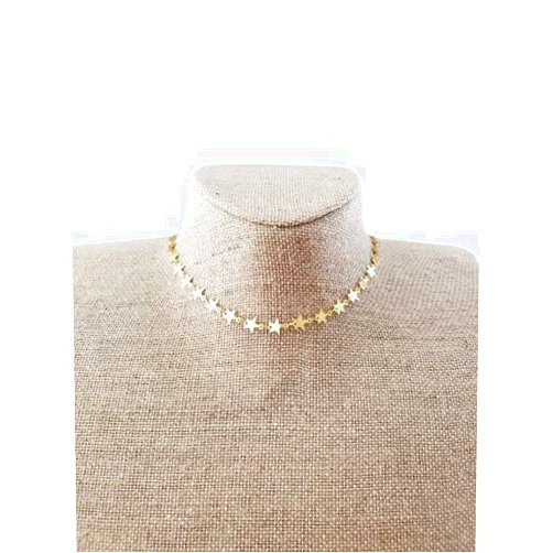 Startwithstone Star Chain Choker Sarah Cameron Necklace Obx Jewelry